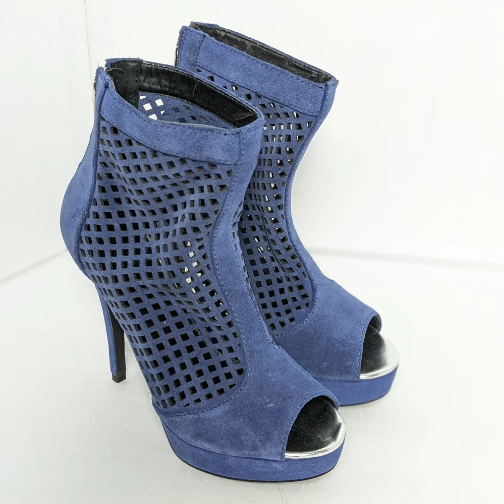 Colin Stuart suede heels